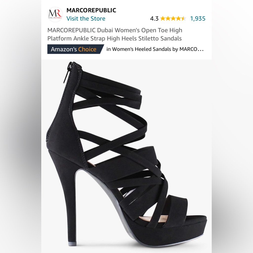 Brand New Never Worn Sexy Comfort Heels